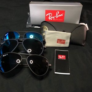 This are new Ray bans.